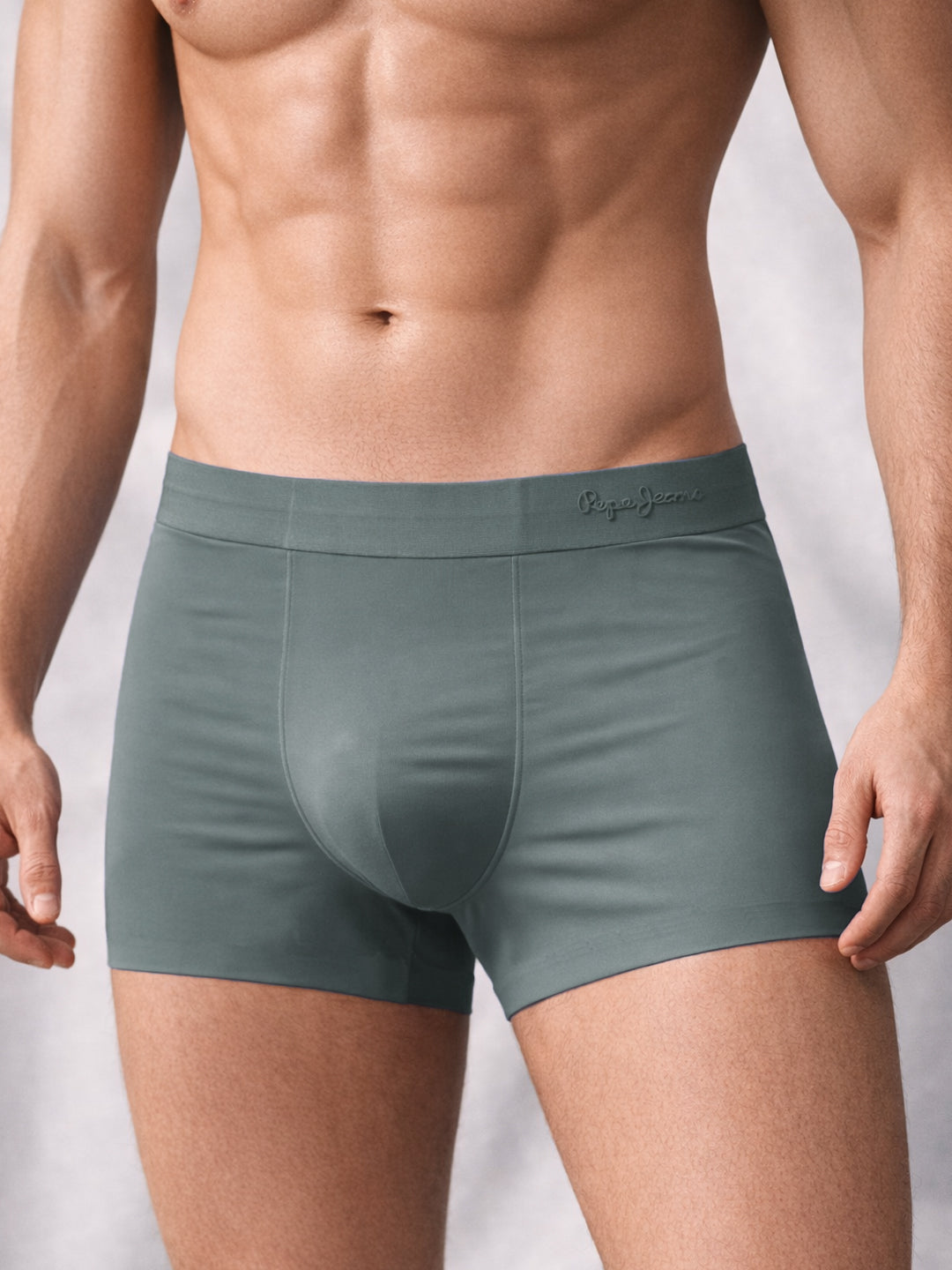 Men Solid Trunk