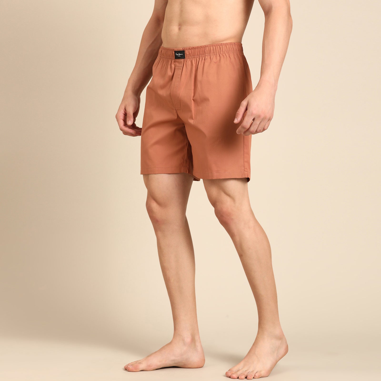 Pure Cotton Solid Boxers