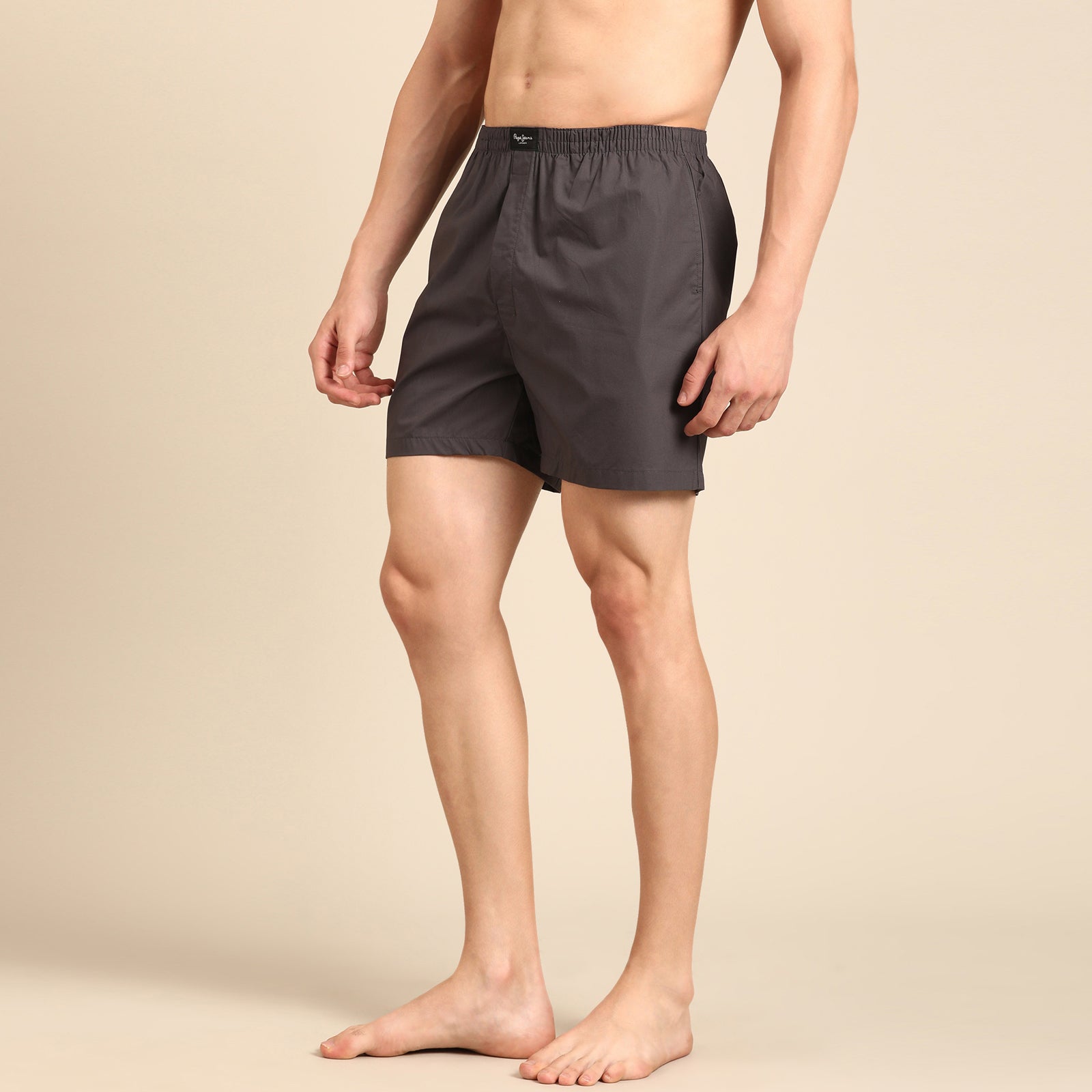 Pure Cotton Solid Boxers