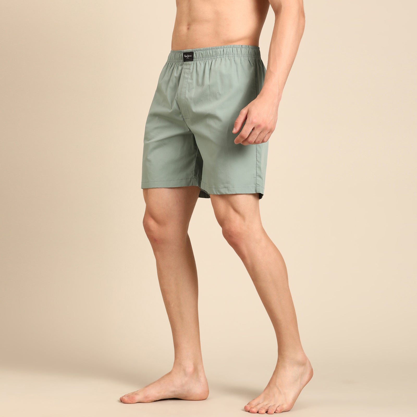 Pure Cotton Solid Boxers