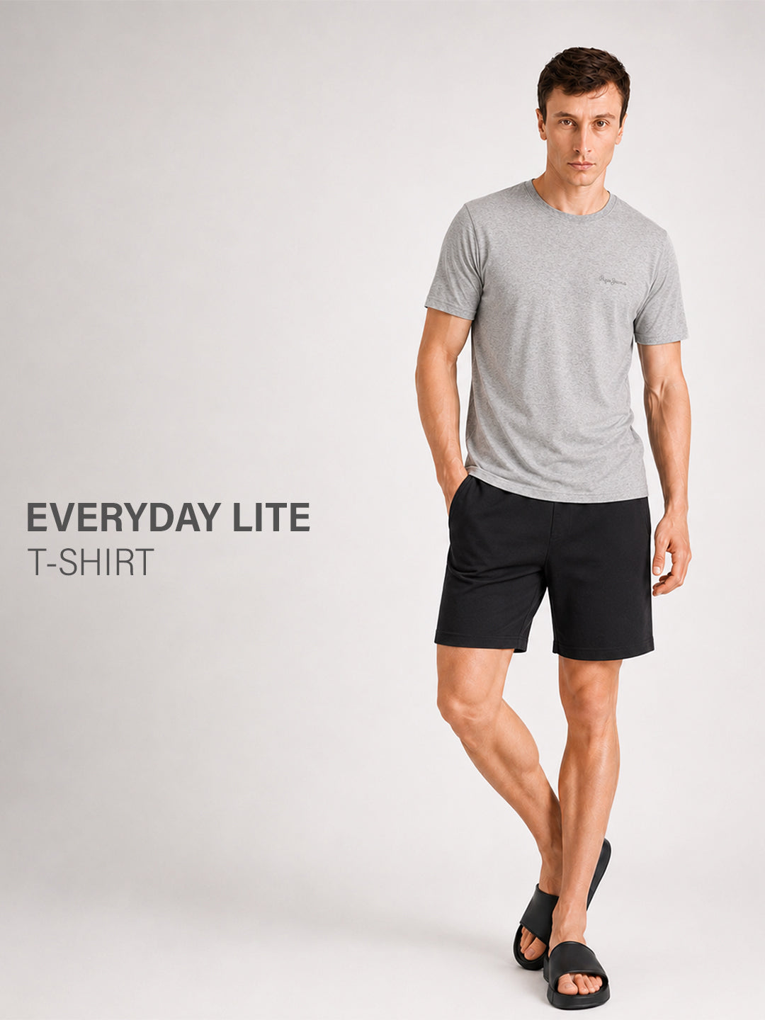 Men Crew Neck Lounge T-shirt(Pack of 2)