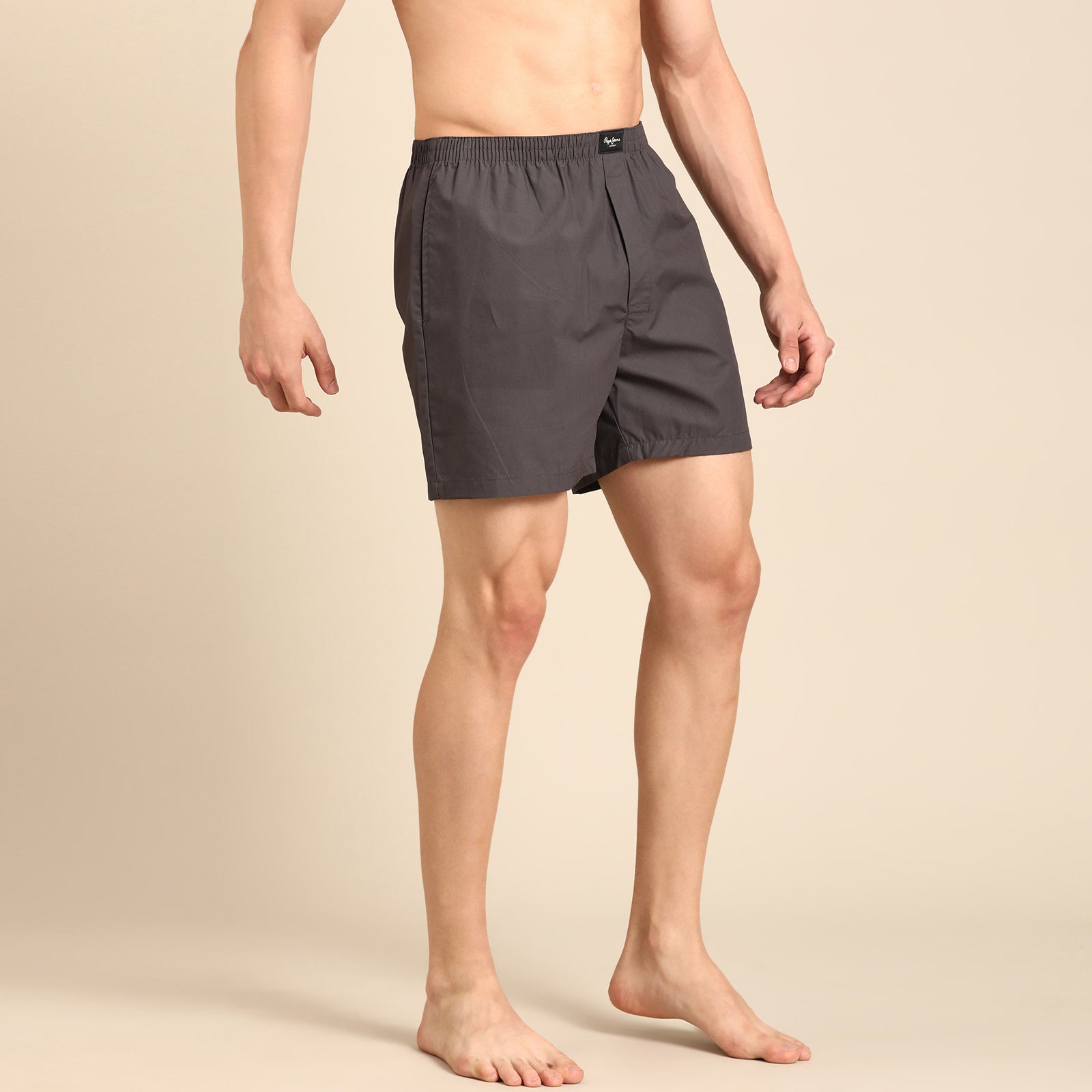 Pure Cotton Solid Boxers
