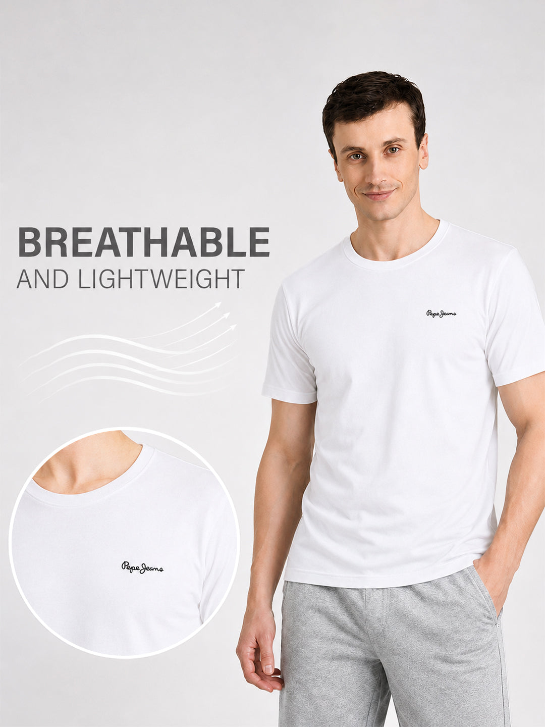 Men Crew Neck Lounge T-shirt