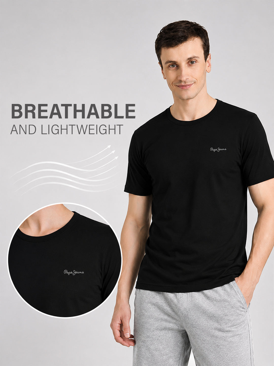 Men Crew Neck Lounge T-shirt