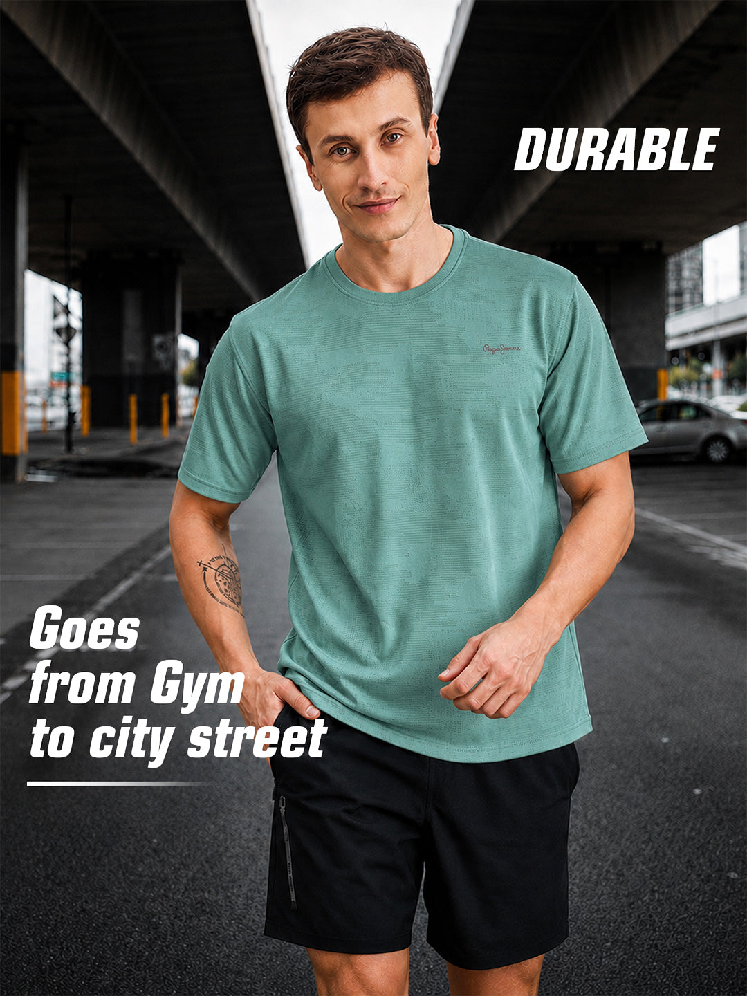 Round Neck Short Sleeves T-Shirt