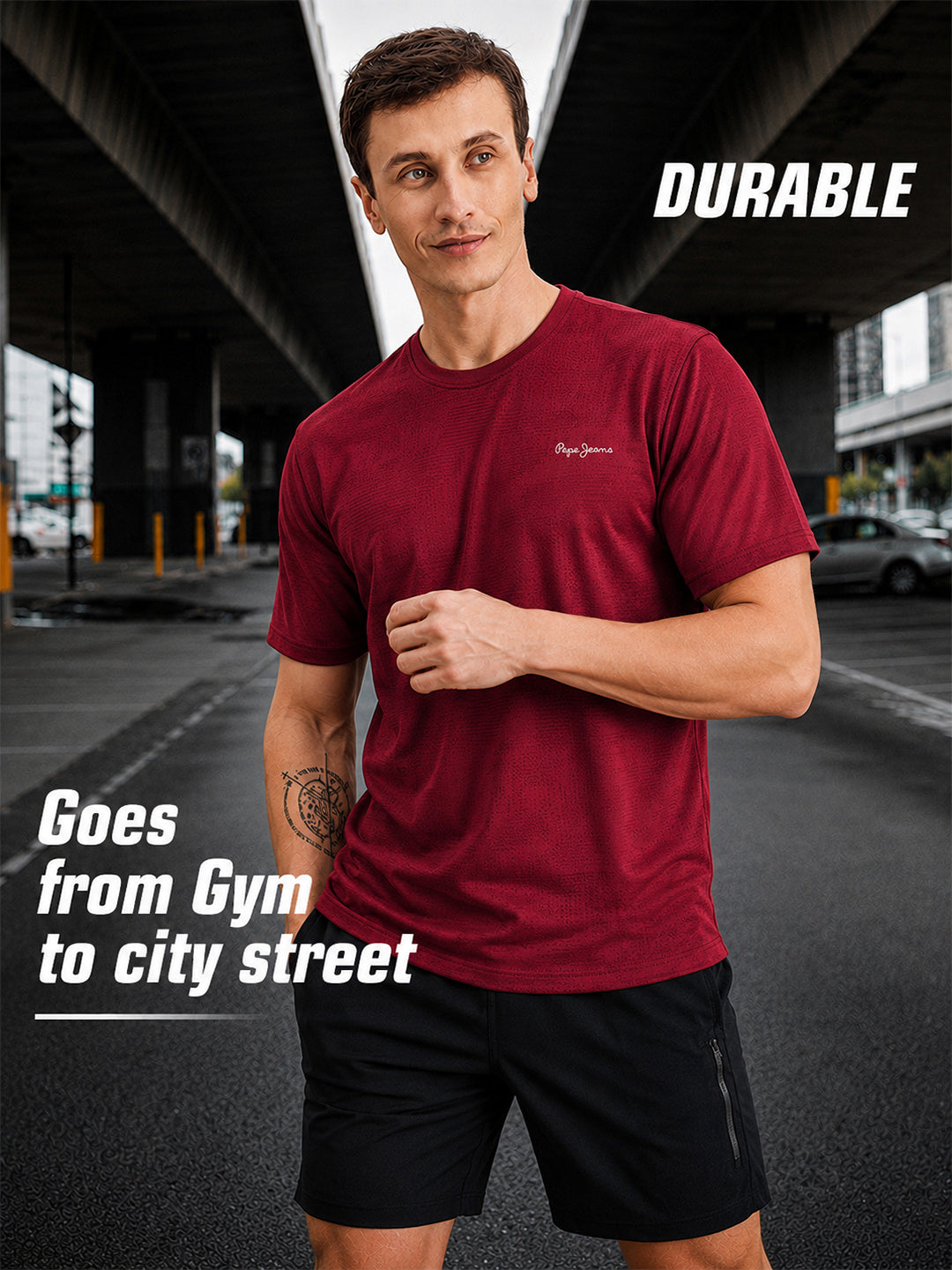 Round Neck Short Sleeves T-Shirt