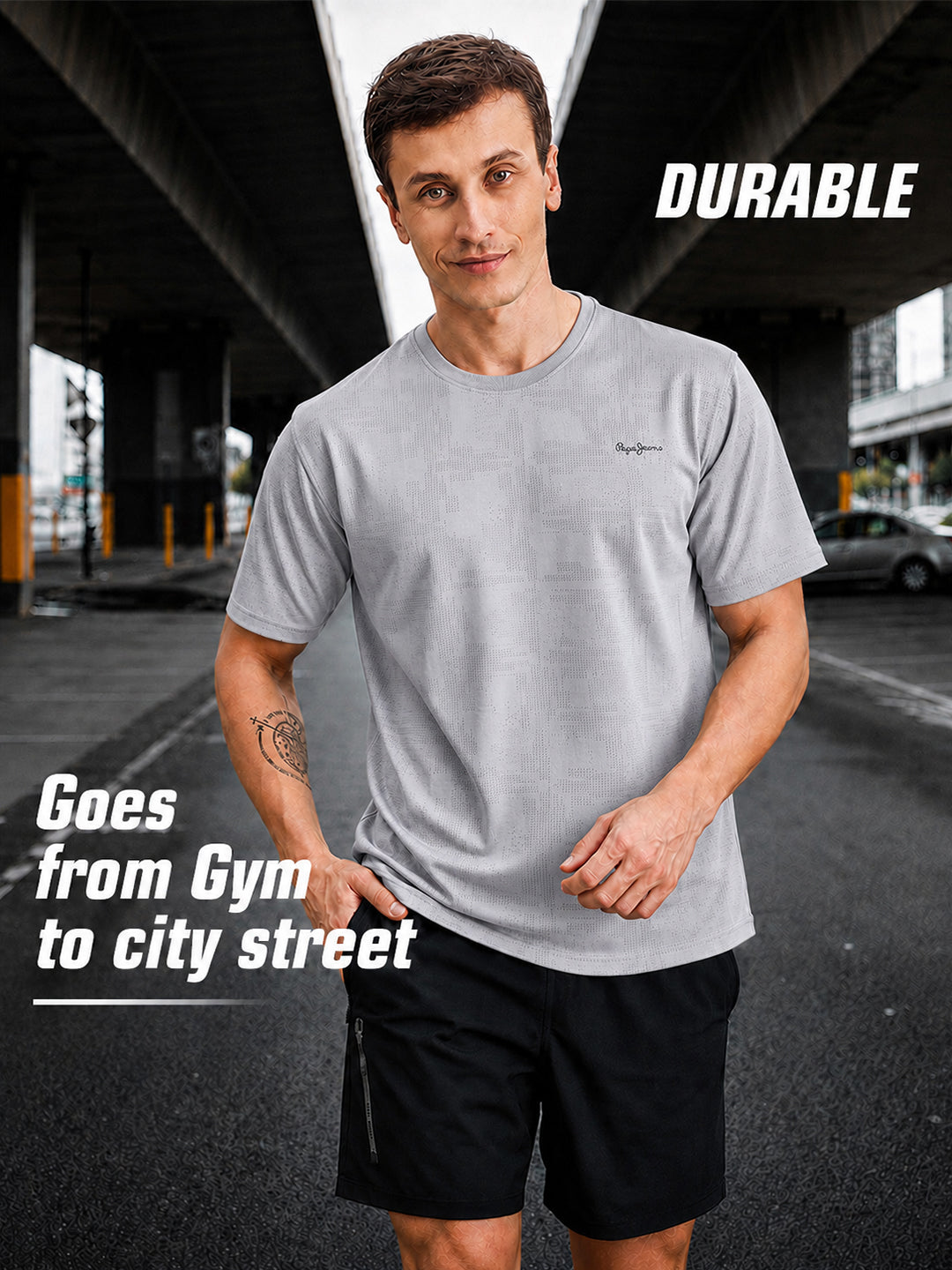 Round Neck Short Sleeves T-Shirt