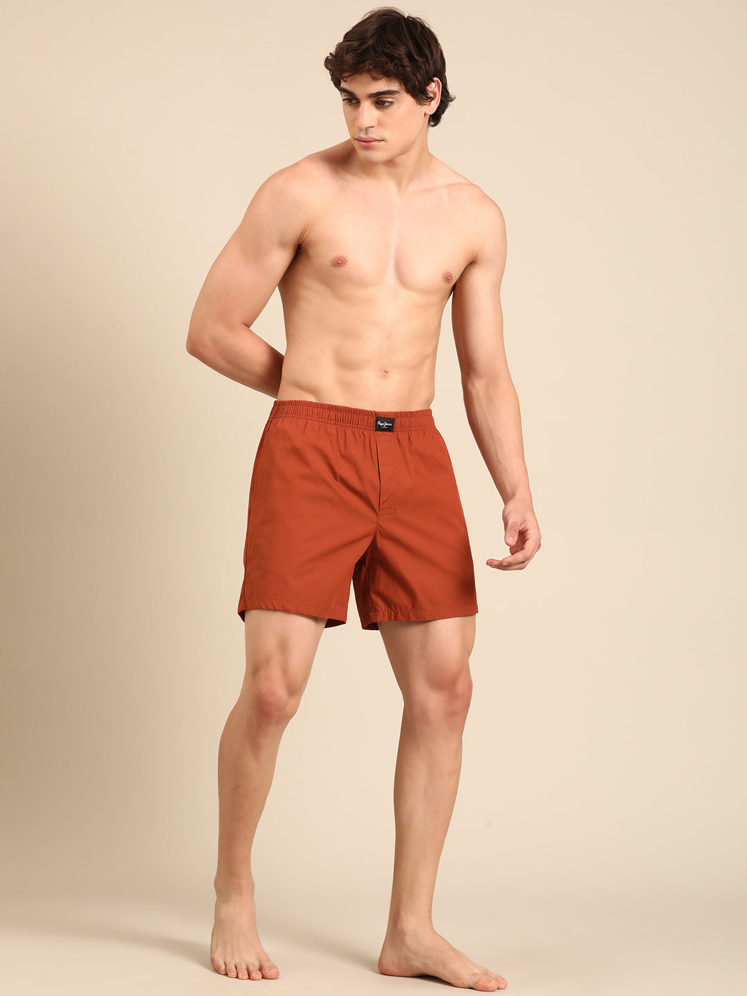 Pure Cotton Solid Boxers