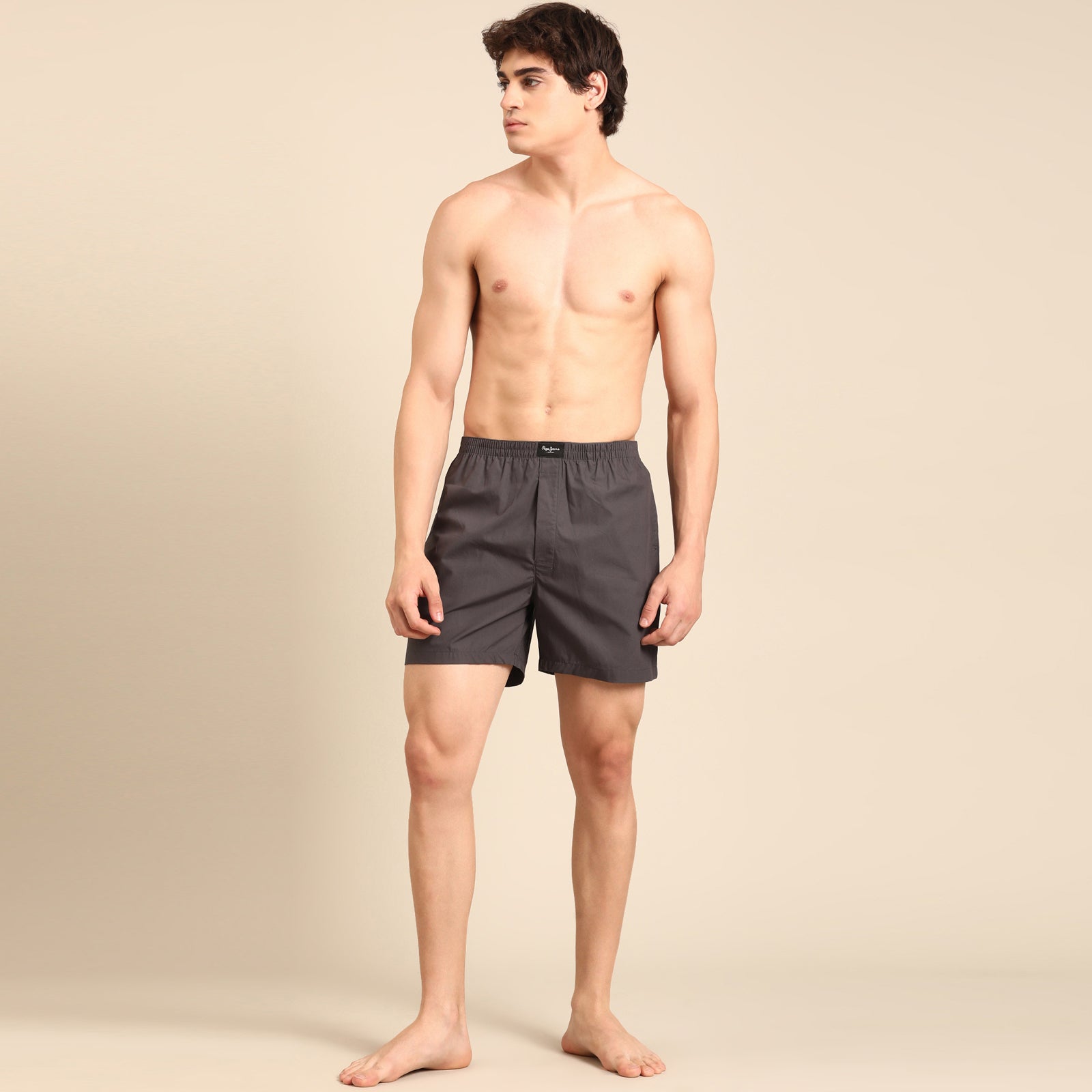 Pure Cotton Solid Boxers