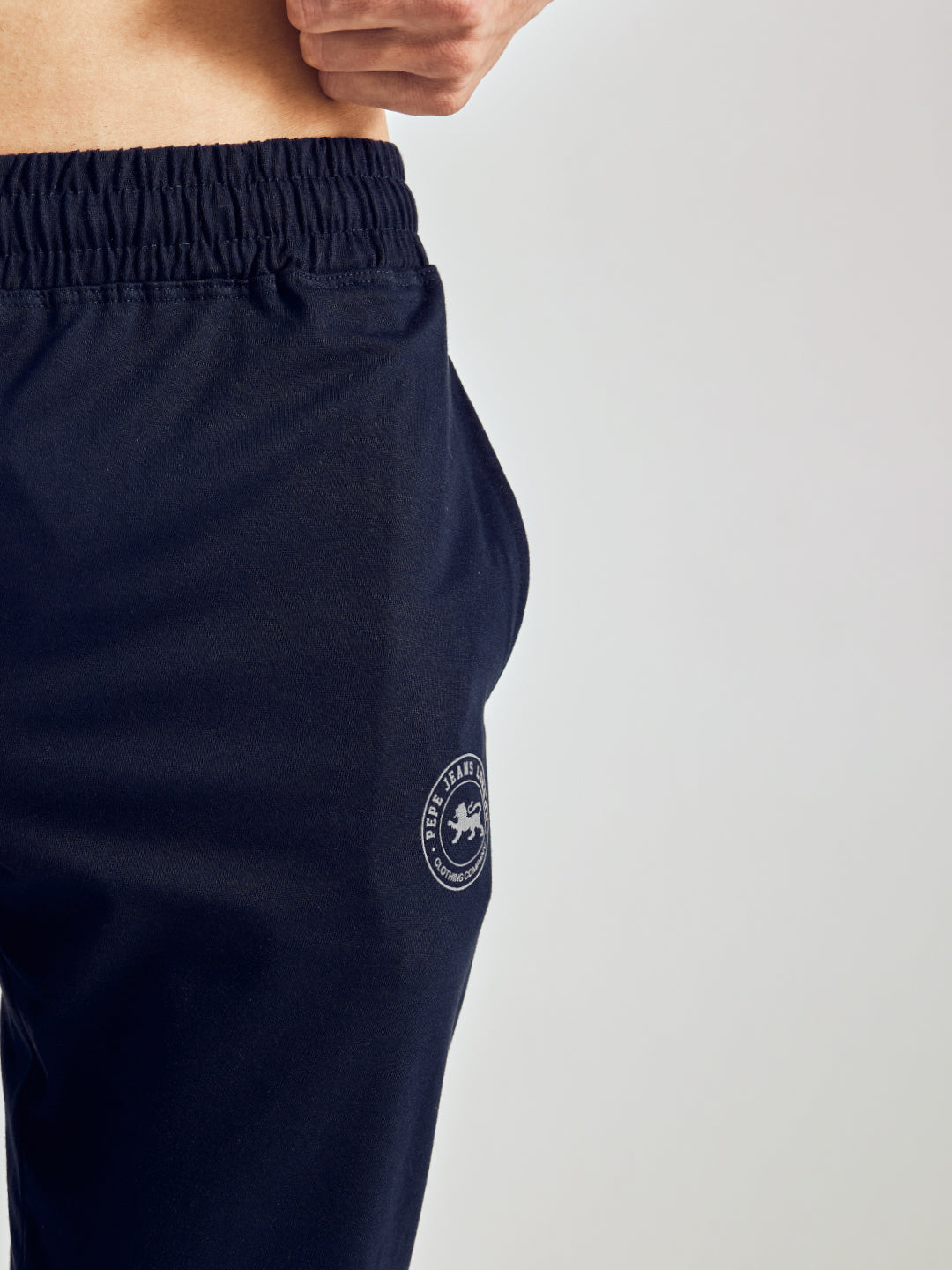 Men Solid Cotton Lounge Pants