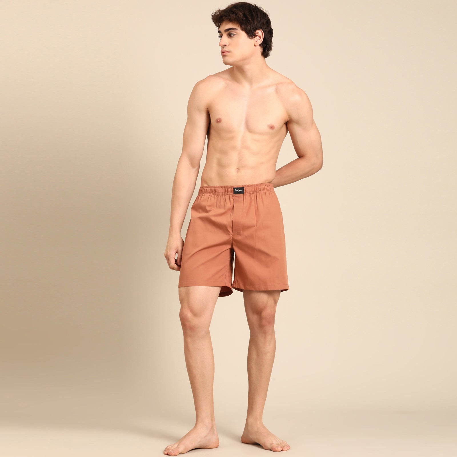 Pure Cotton Solid Boxers