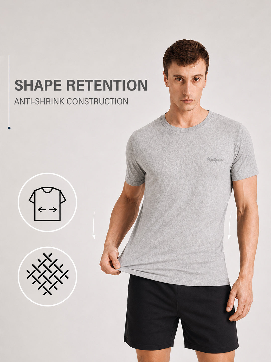 Men Crew Neck Lounge T-shirt