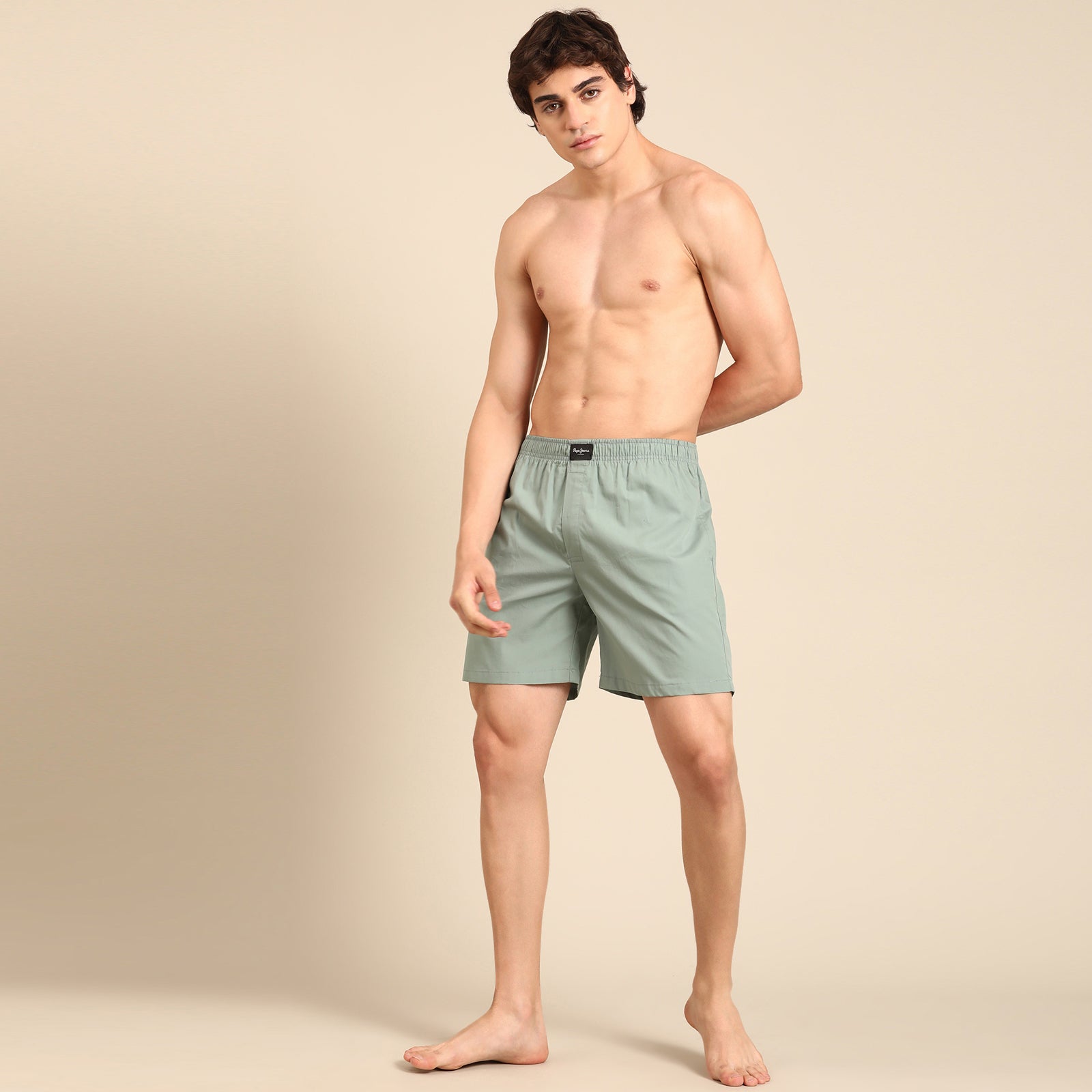 Pure Cotton Solid Boxers