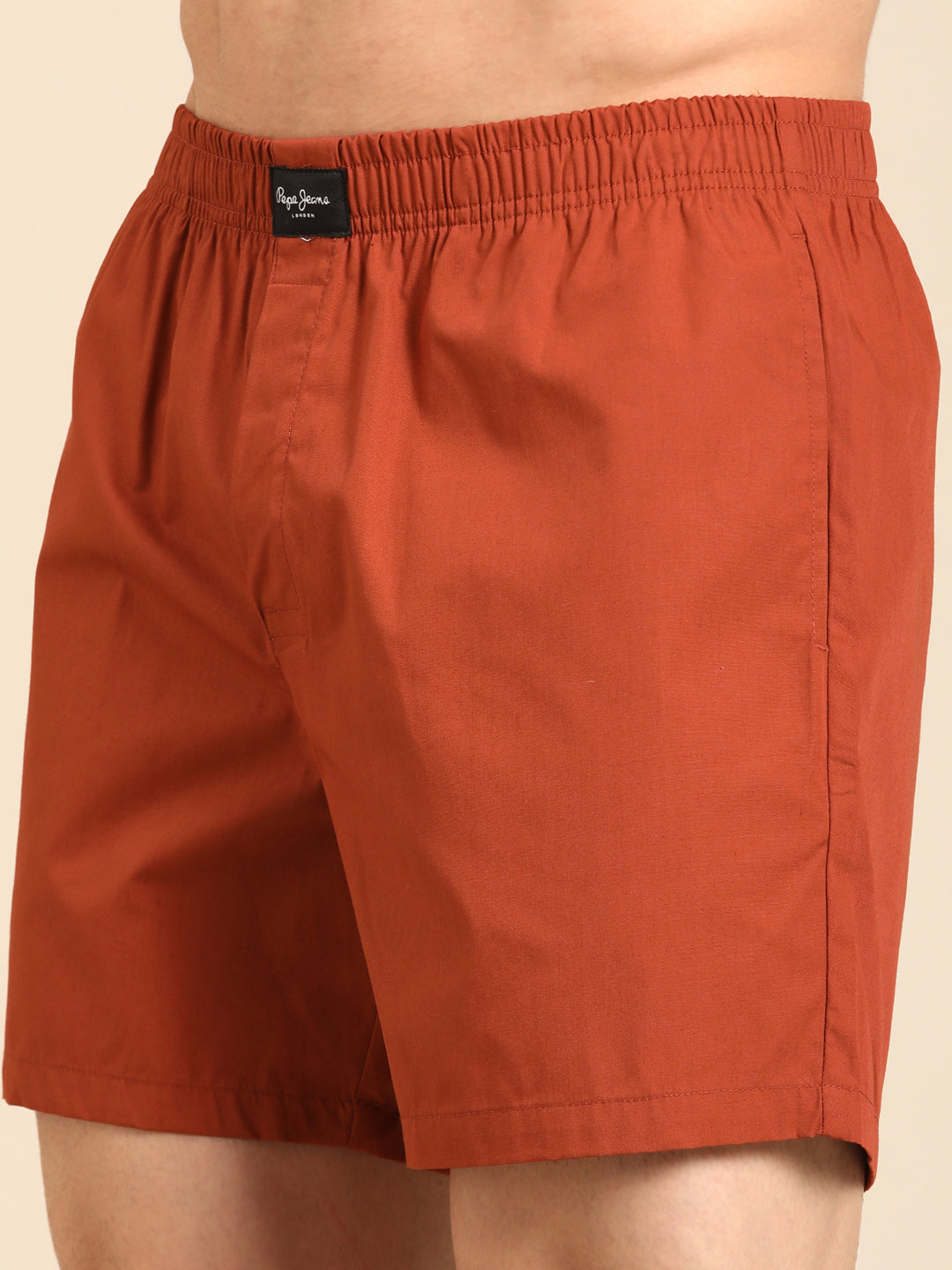 Pure Cotton Solid Boxers