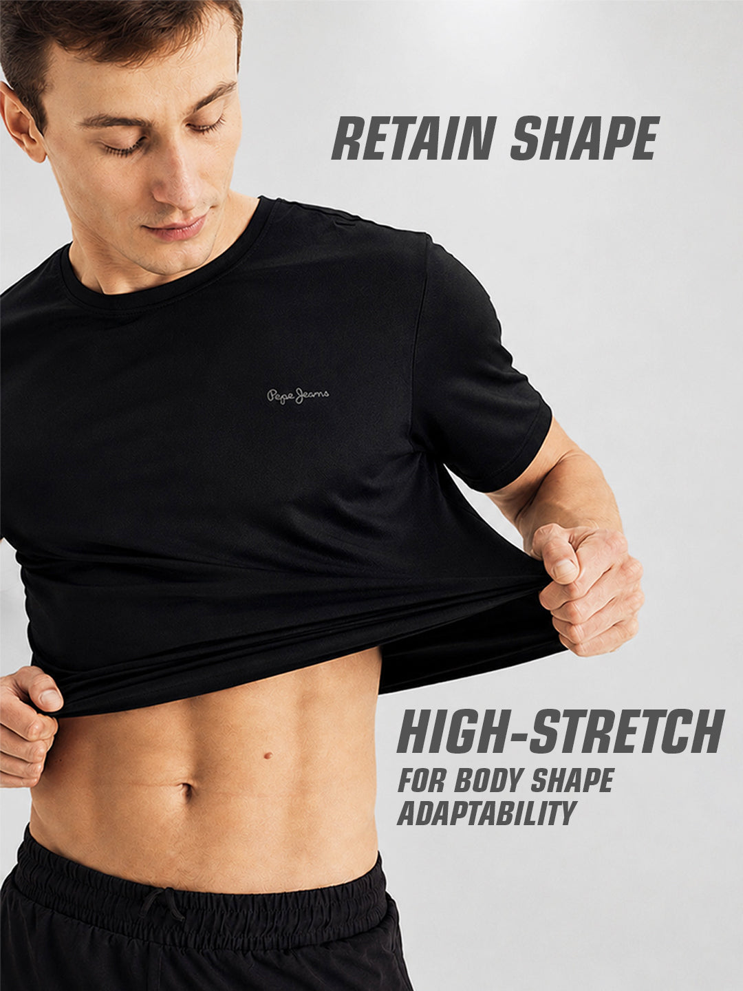 Men Active T-Shirt (Pack of 2)