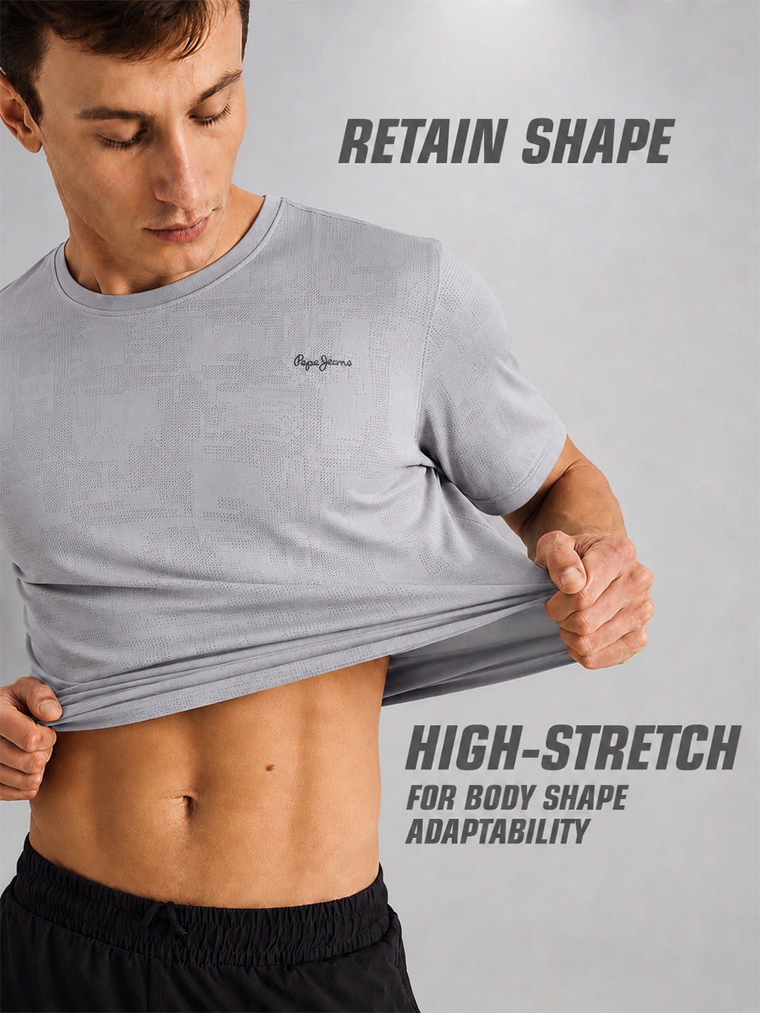Round Neck Short Sleeves T-Shirt