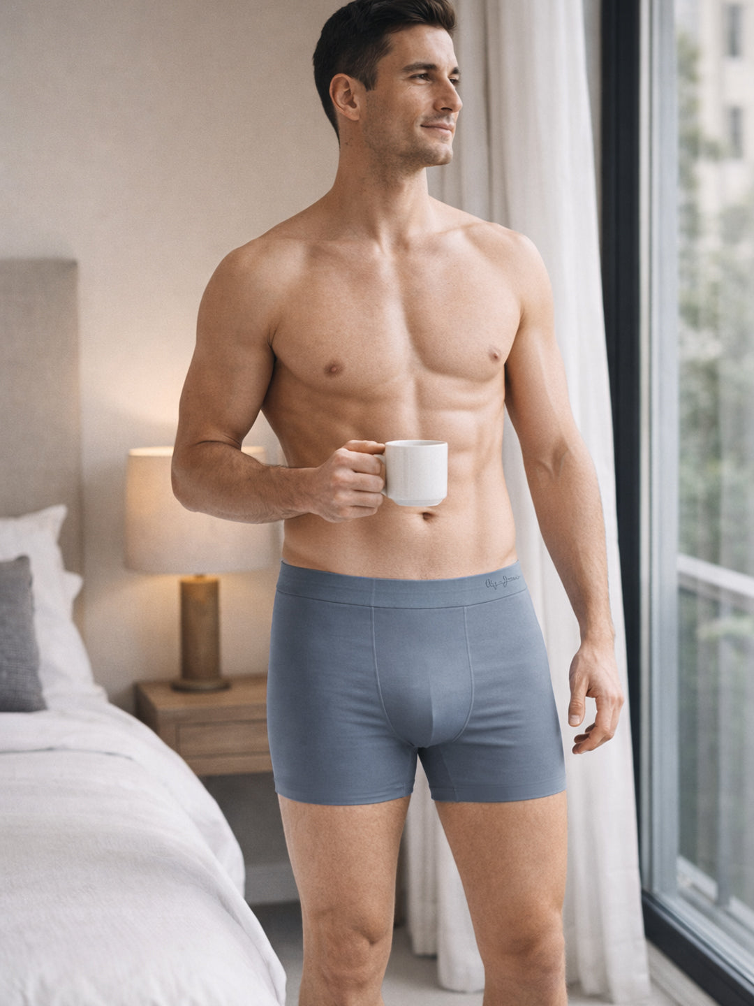 Men Solid Trunk