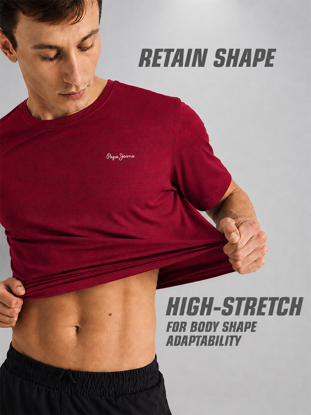 Round Neck Short Sleeves T-Shirt