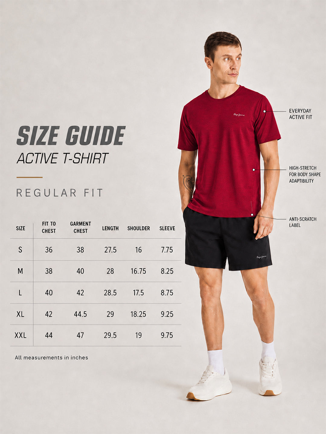 Round Neck Short Sleeves T-Shirt