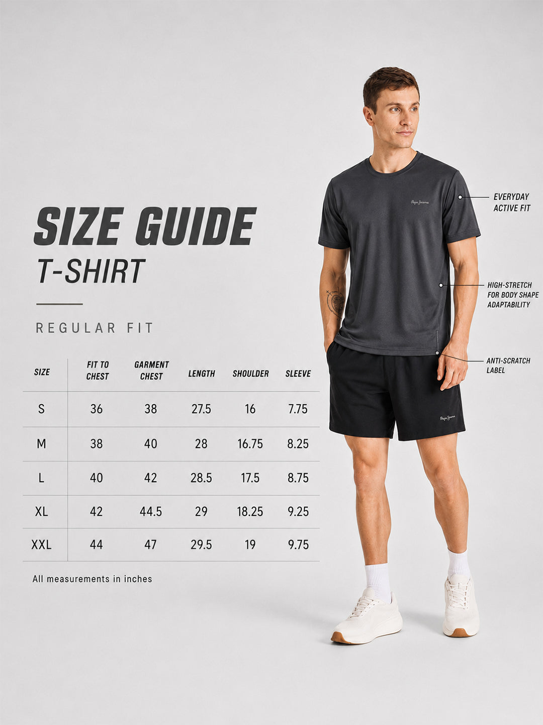 Men Active T-Shirt (Pack of 2)