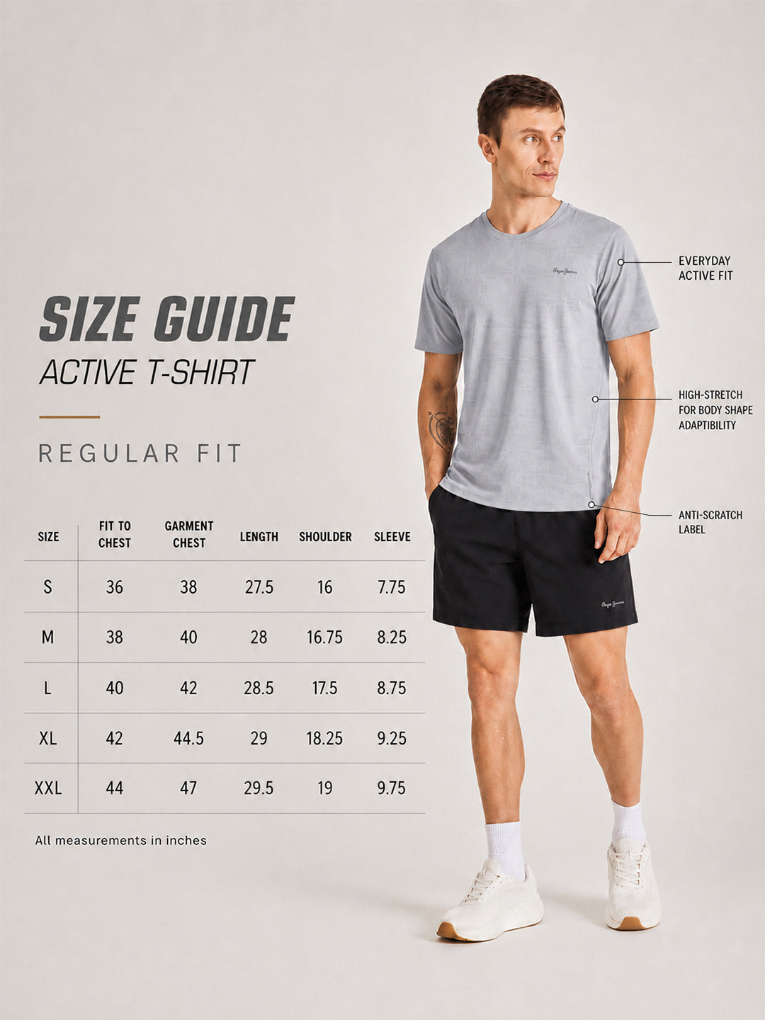 Round Neck Short Sleeves T-Shirt