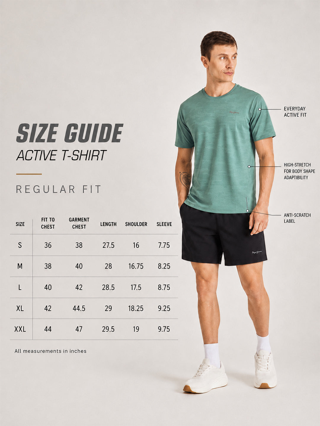Round Neck Short Sleeves T-Shirt