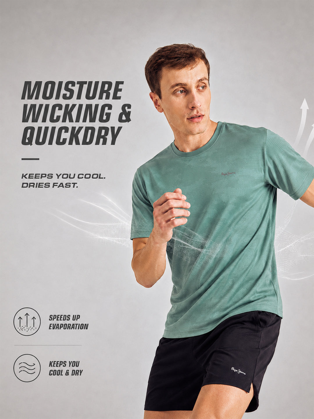 Round Neck Short Sleeves T-Shirt
