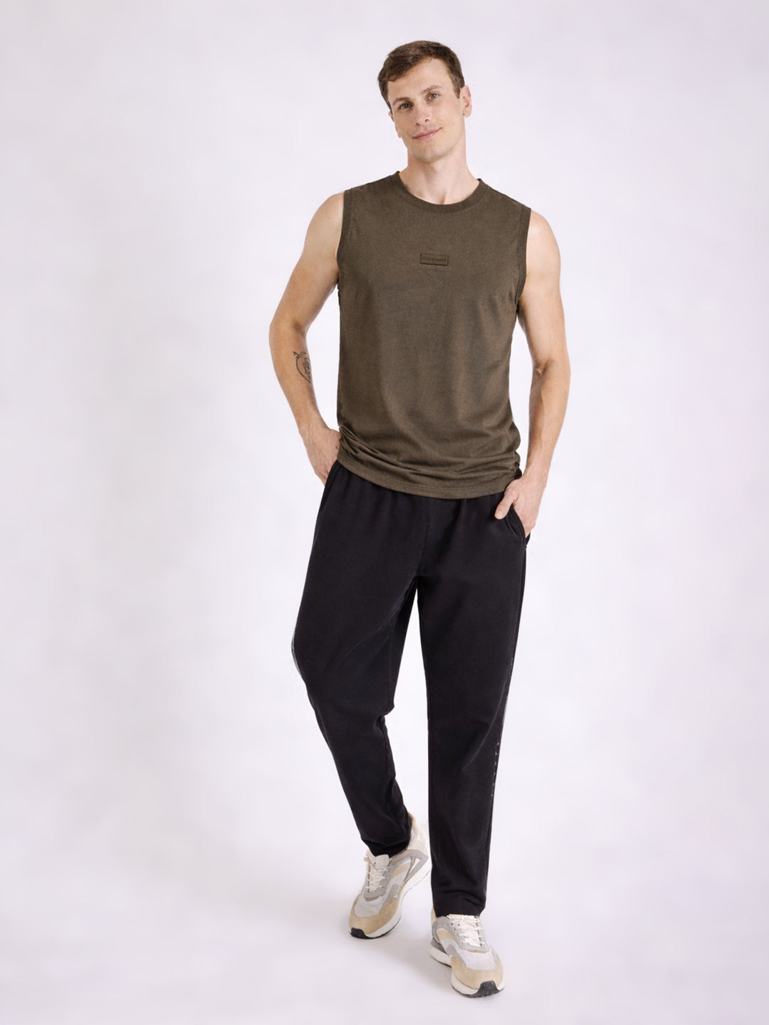 Men Cotton Sleeveless Gym Vest