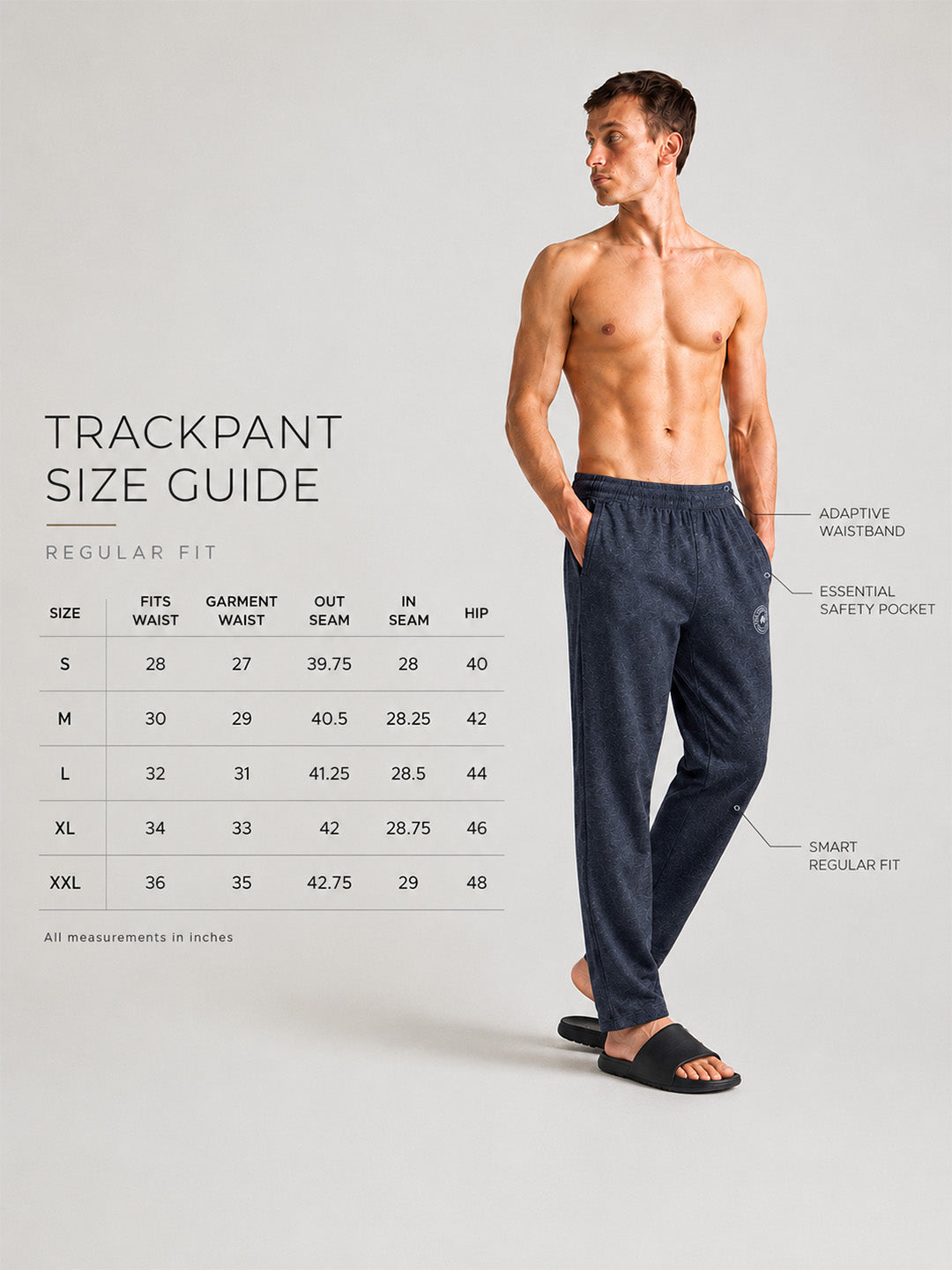 Men Solid Cotton Lounge Pants