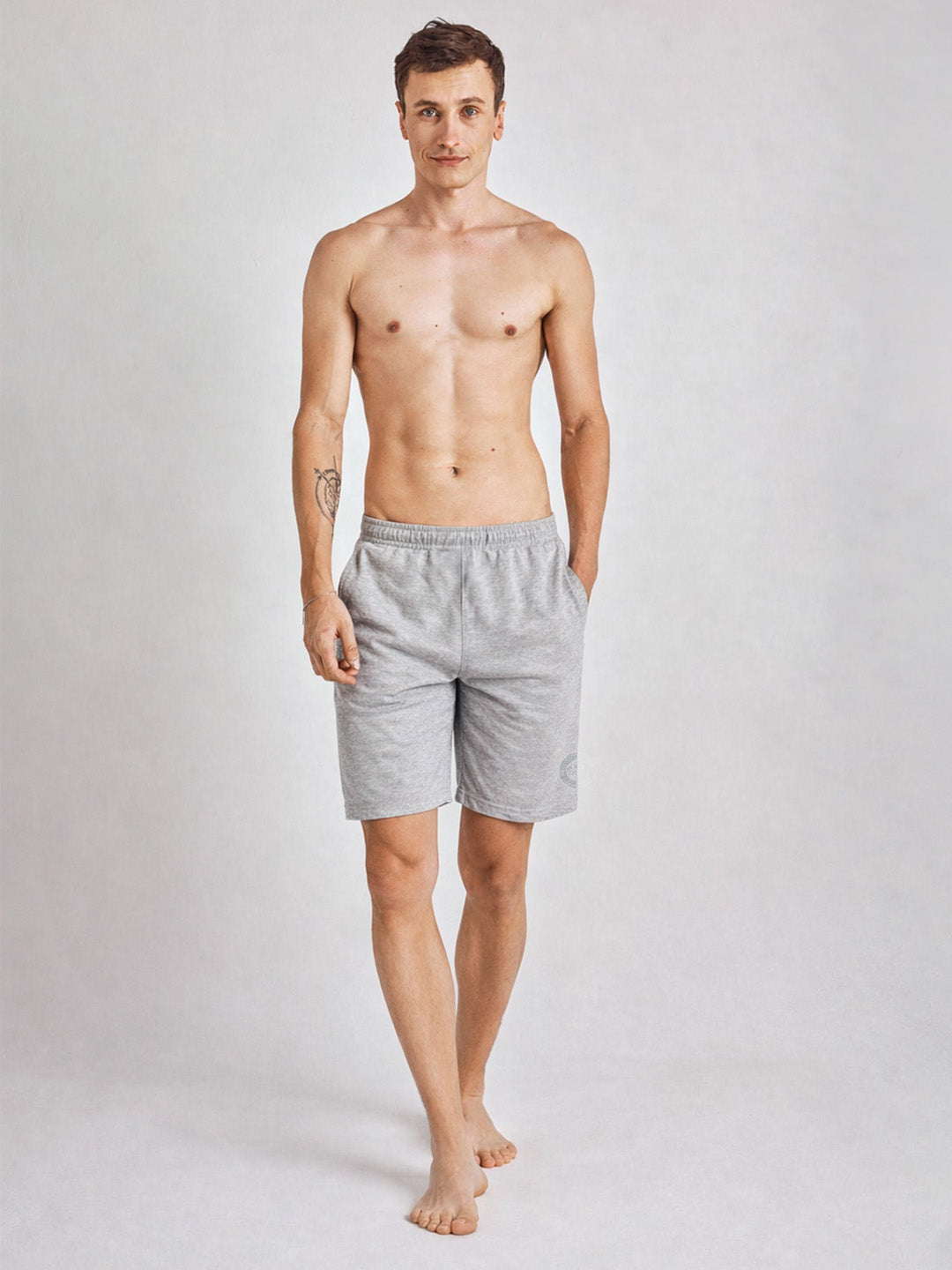 Men Mid-Rise Pure Cotton Shorts
