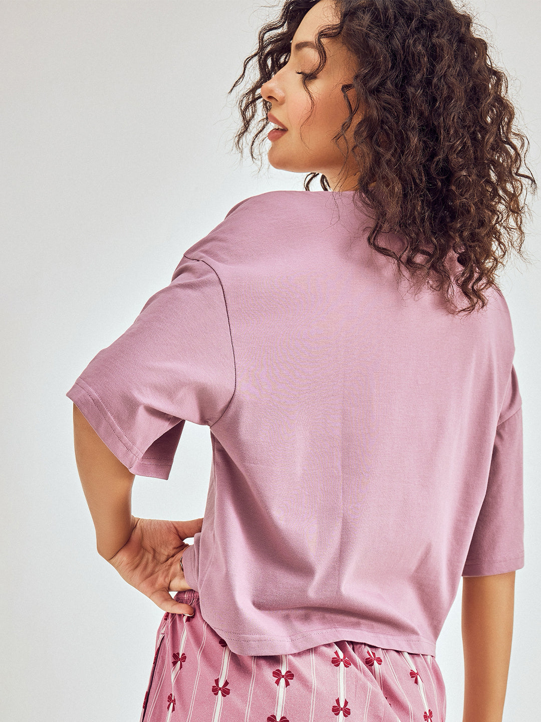 Cotton Round Neck Lounge Tshirts
