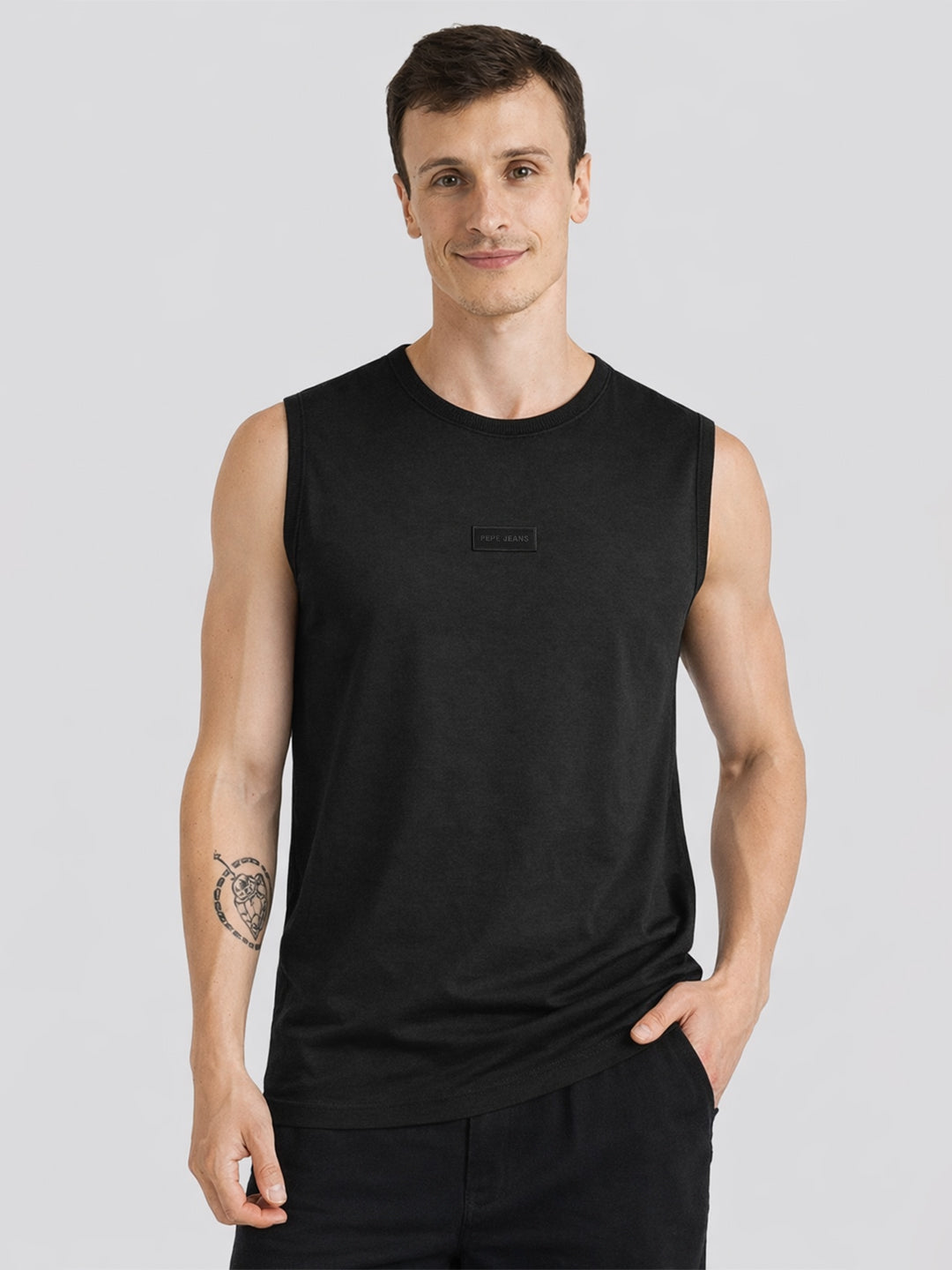 Men Cotton Sleeveless Gym Vest