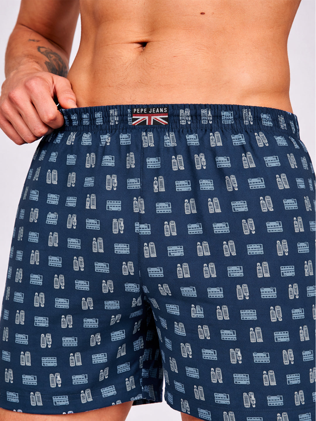 Men Printed Cotton Boxers