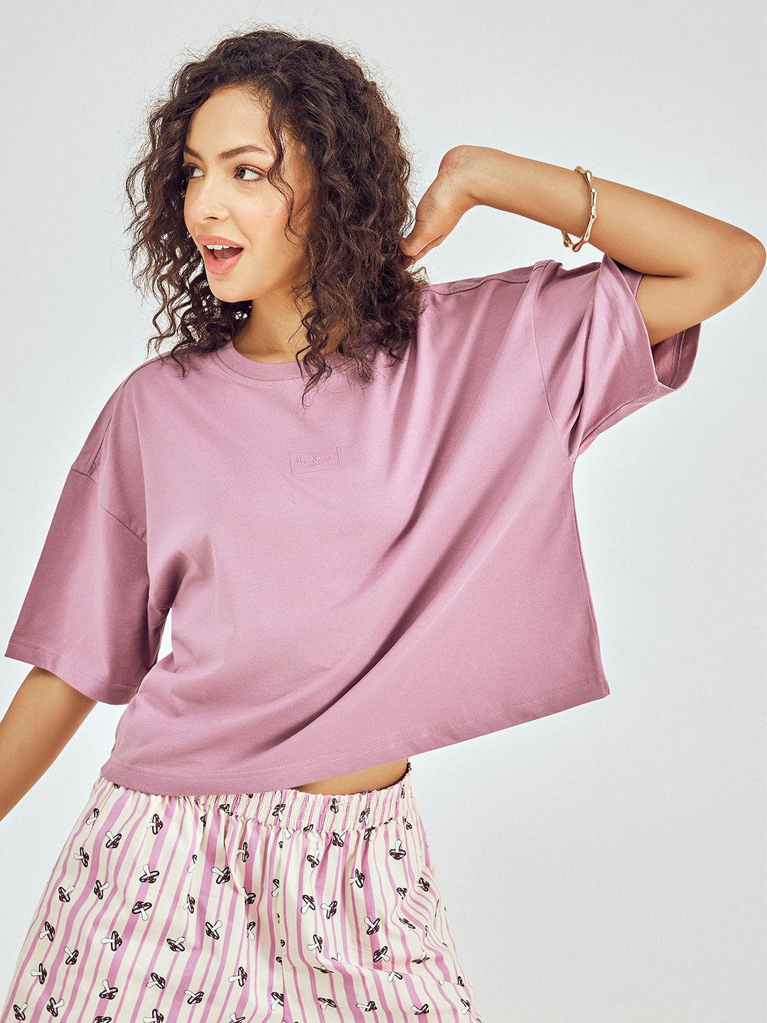 Cotton Round Neck Lounge Tshirts