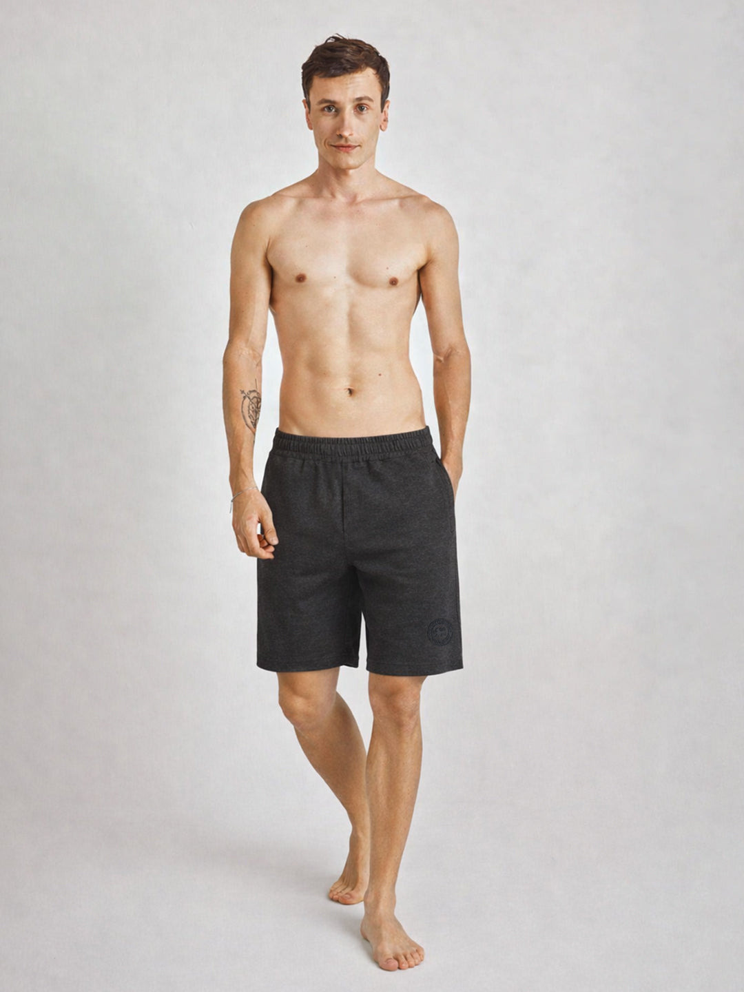 Men Mid-Rise Pure Cotton Shorts