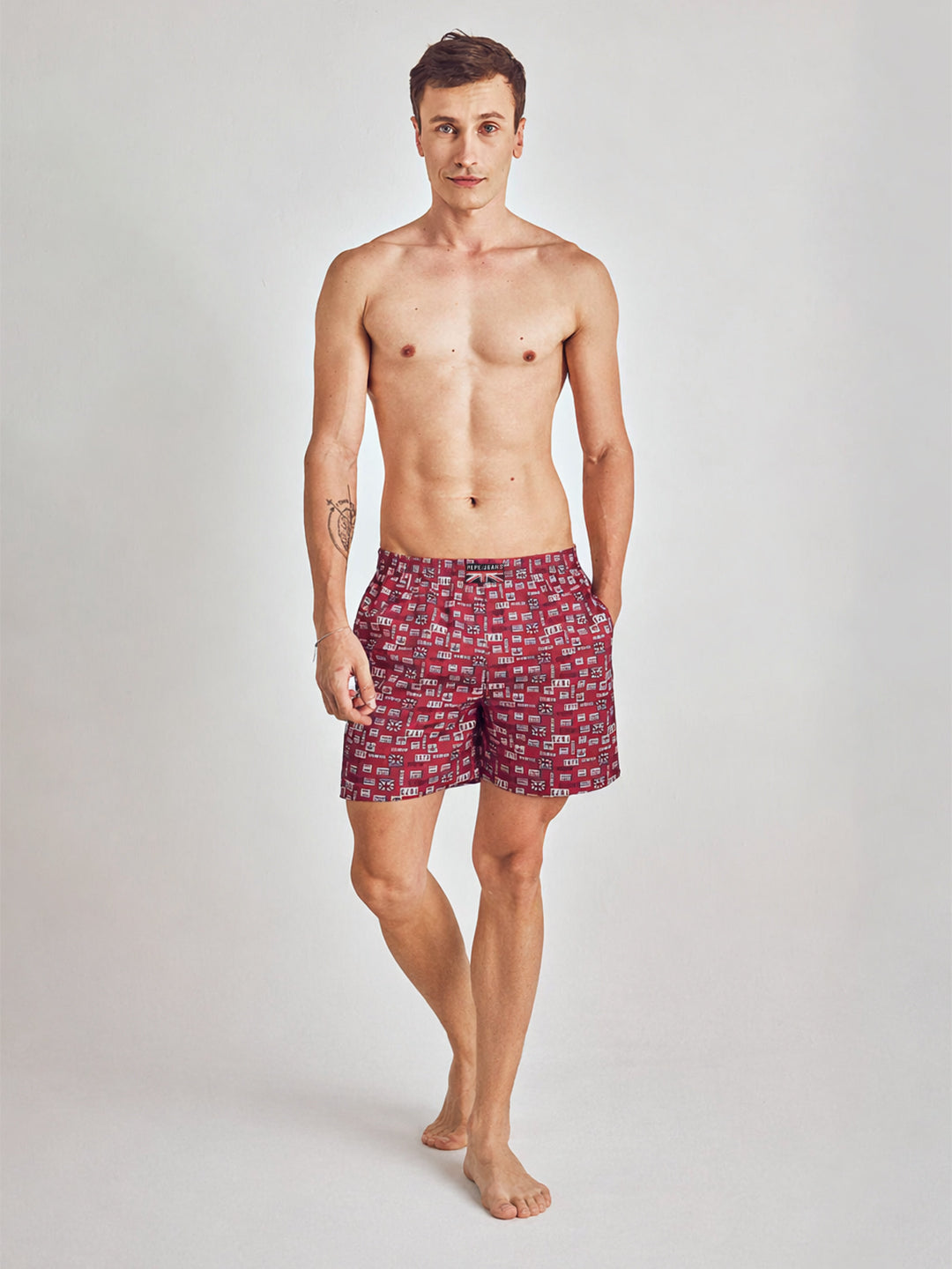 Men Printed Cotton Boxers