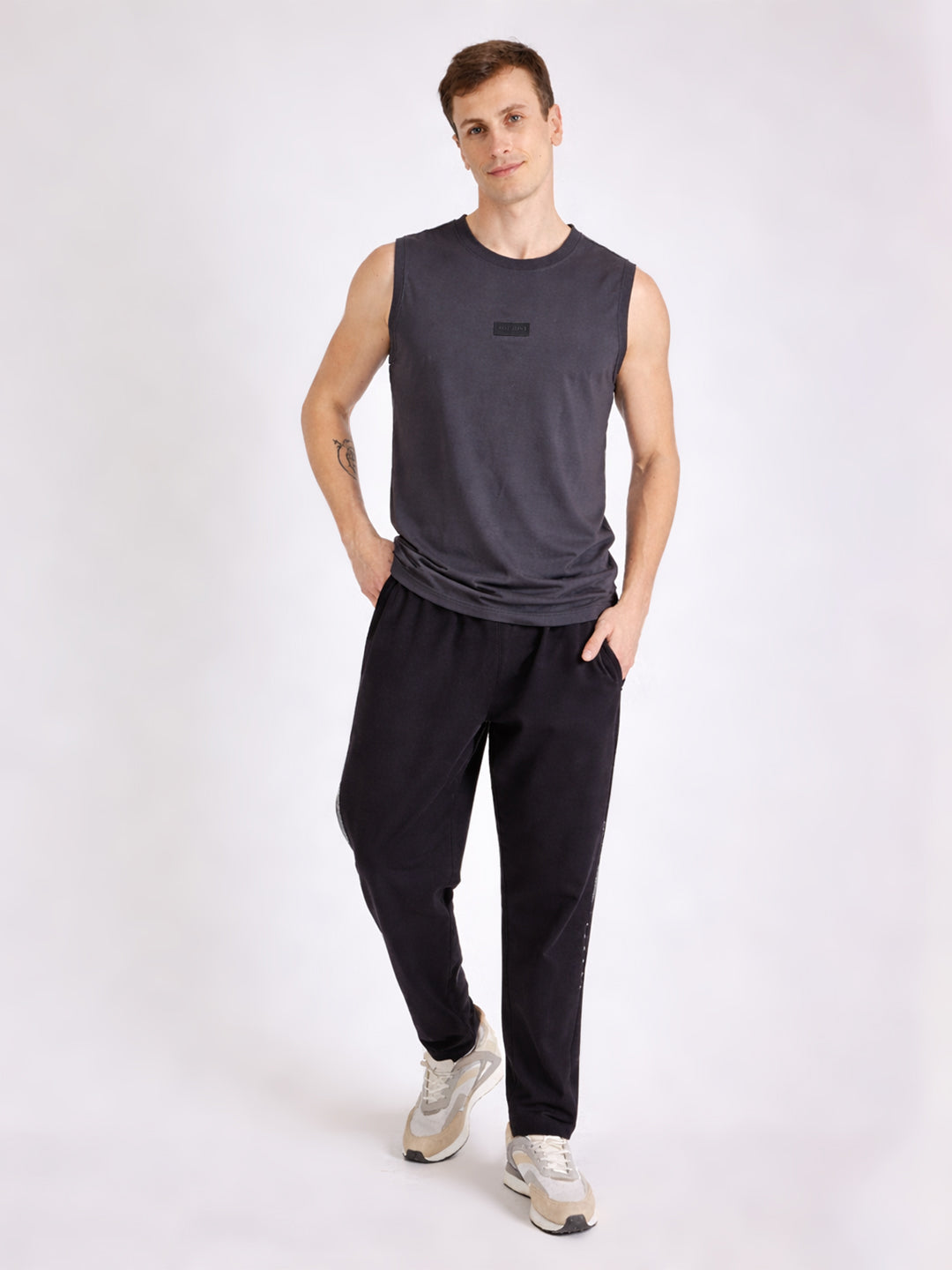Men Cotton Sleeveless Gym Vest