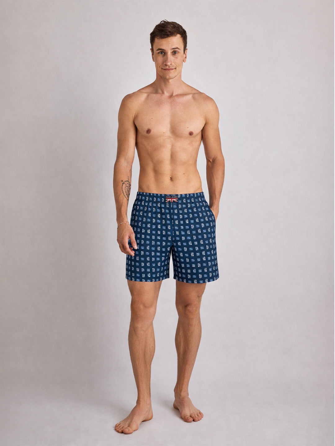 Men Printed Cotton Boxers