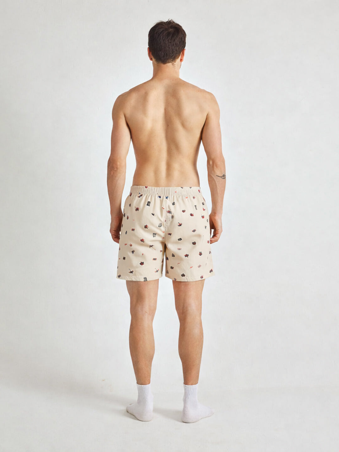 Men Printed Cotton Boxers