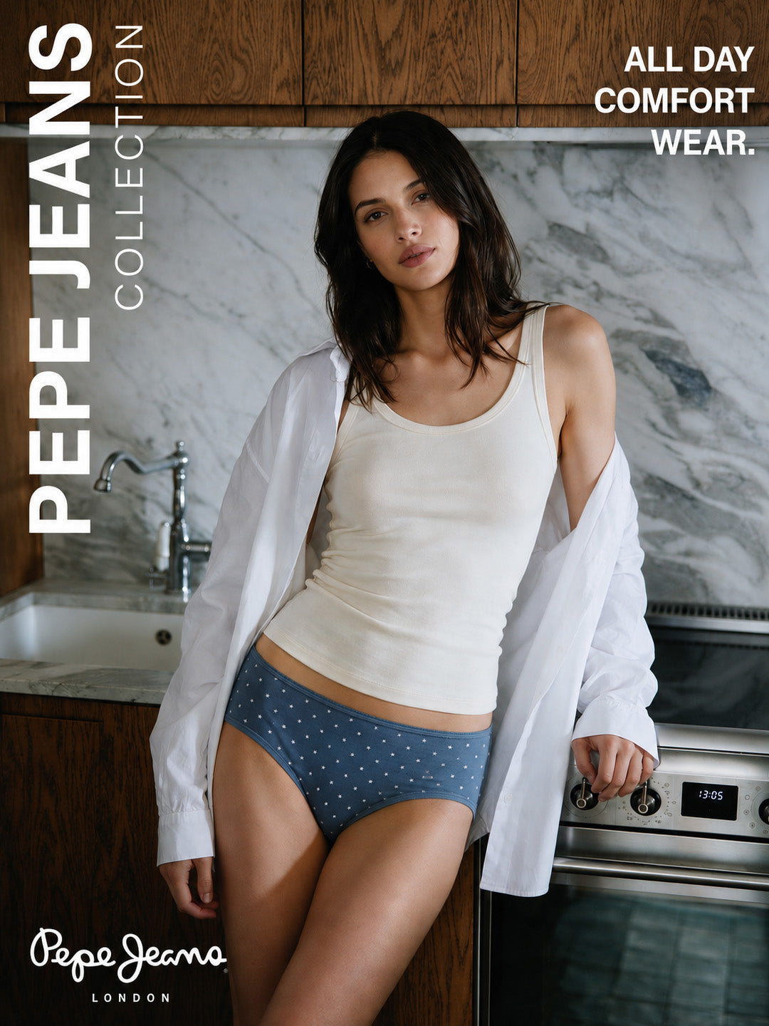 Pepe Jeans Women Hipster (Pack of 3)