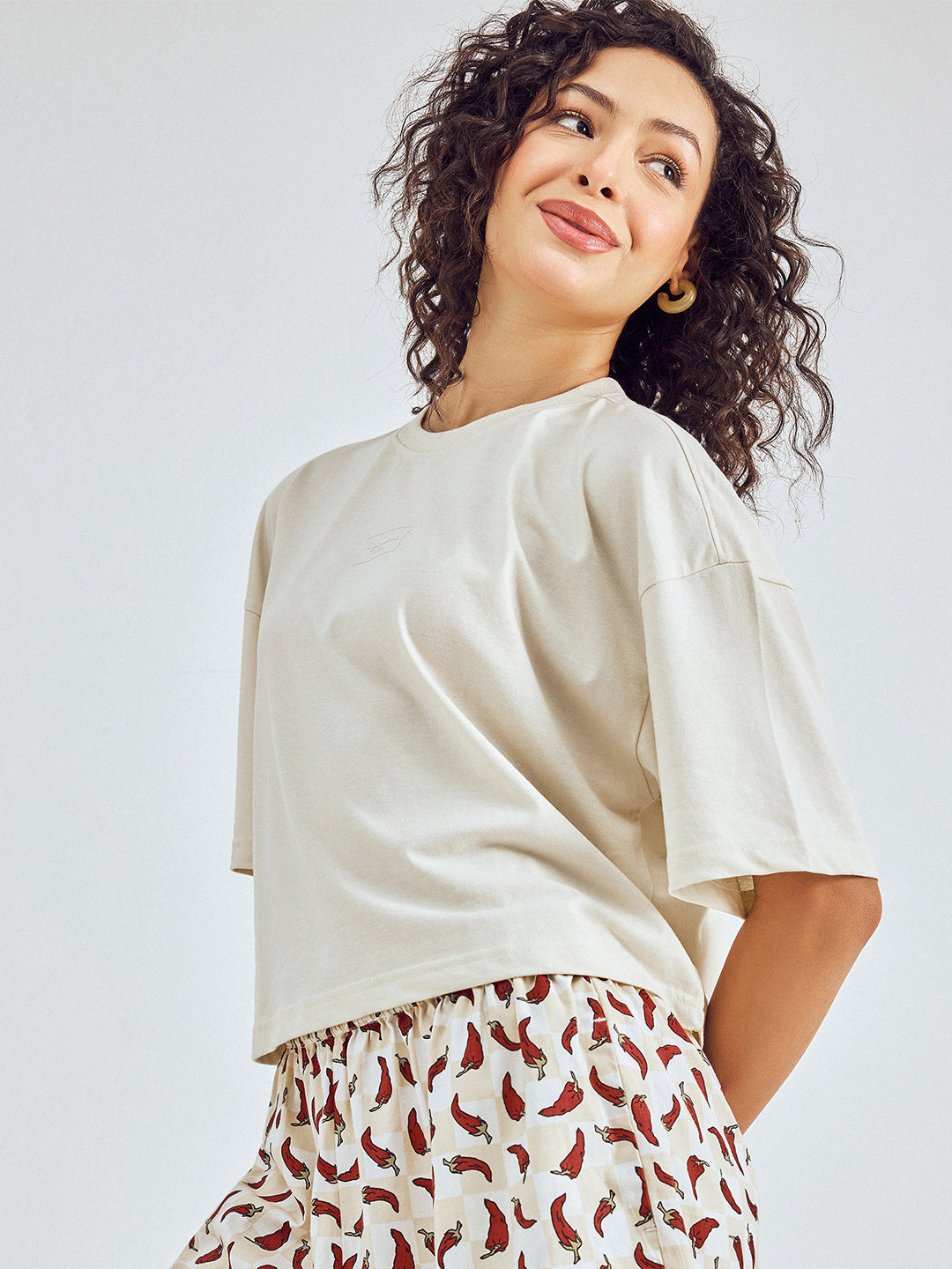 Cotton Round Neck Lounge Tshirts