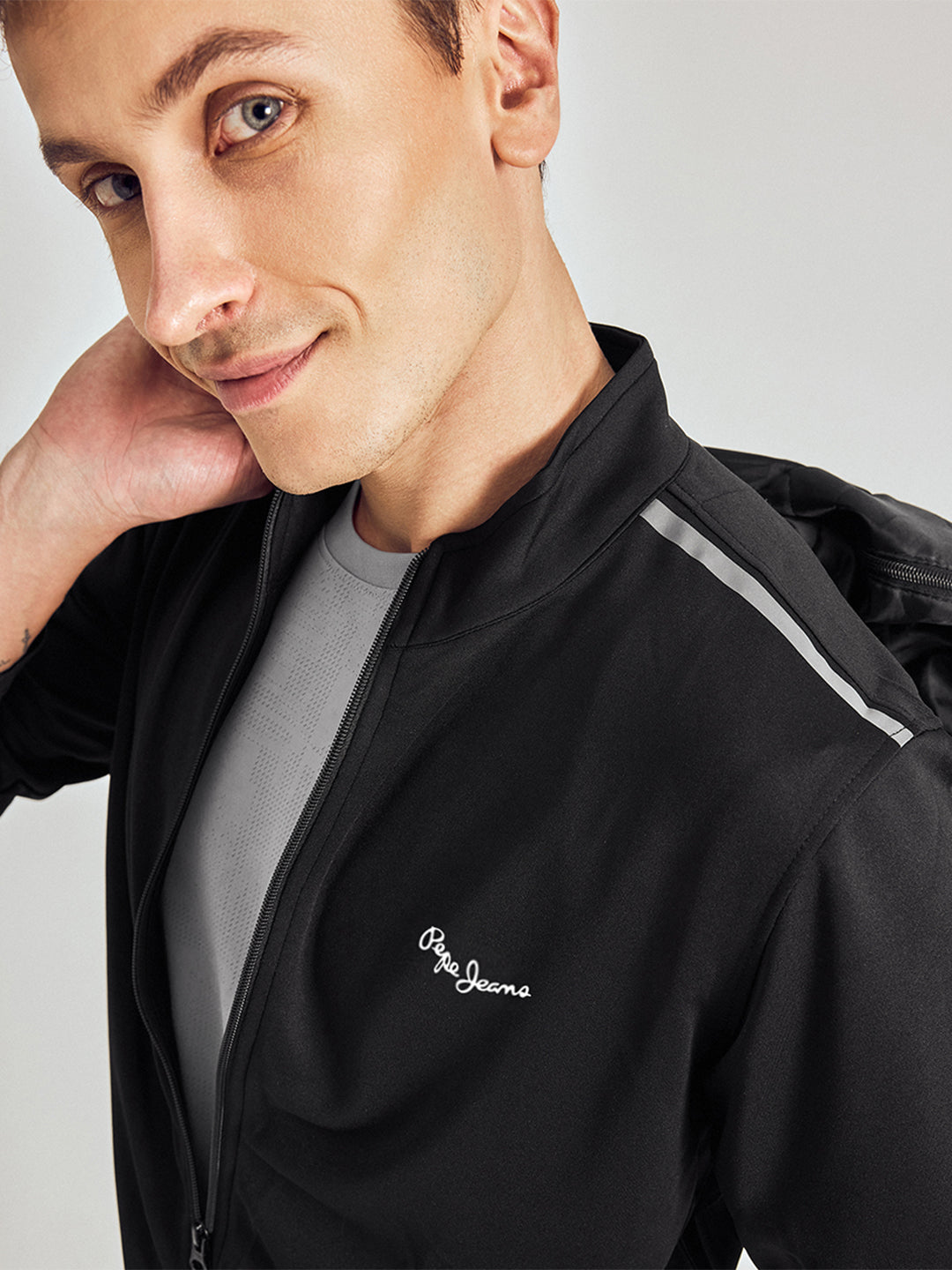 Men Lightweight Training or Gym Sporty Jacket