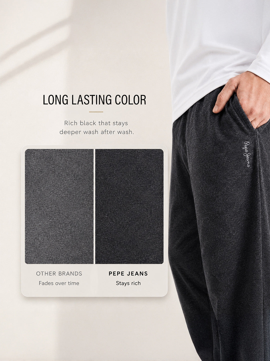 Men Solid Straight Pure Cotton Lounge Pant