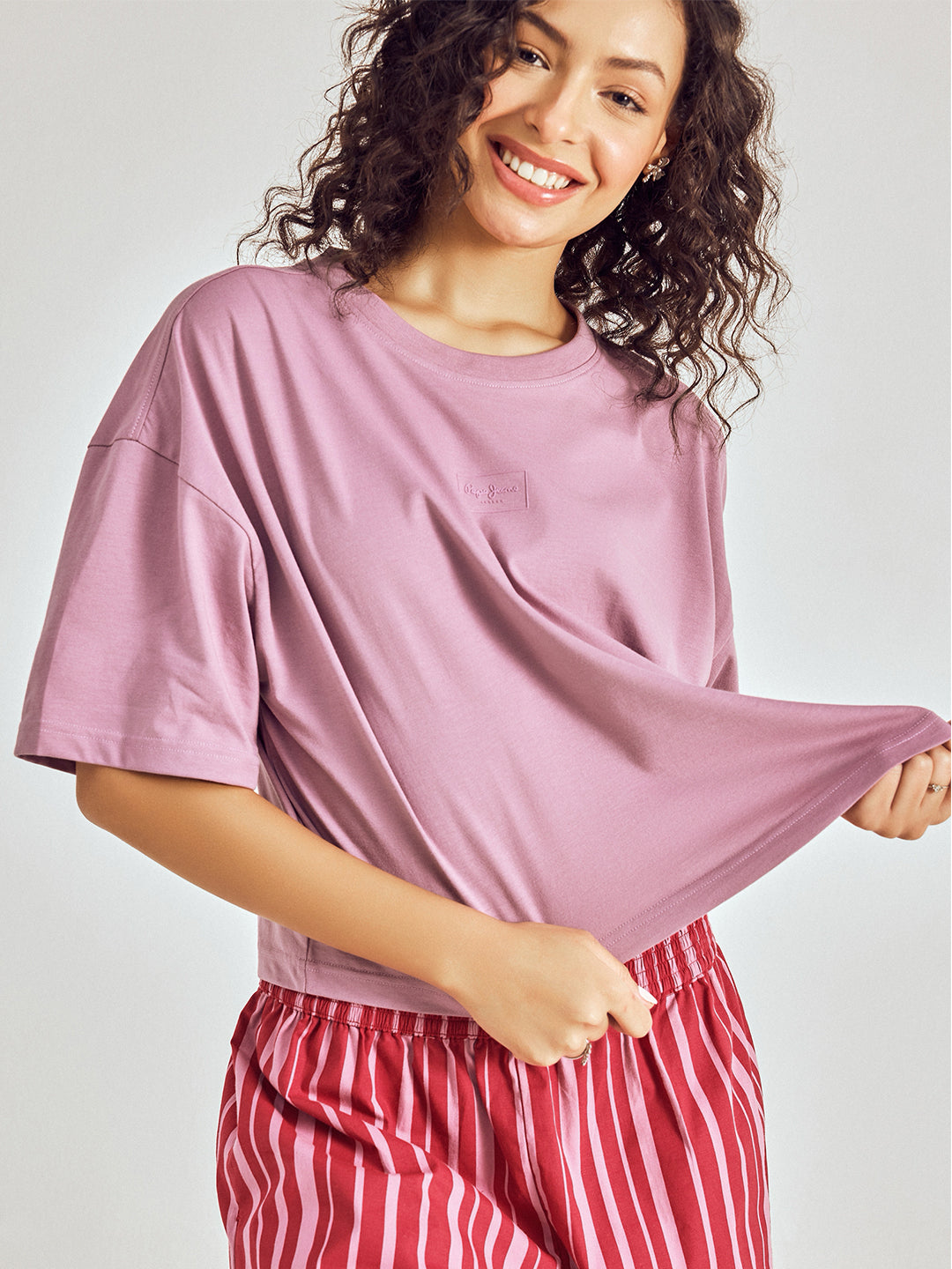 Cotton Round Neck Lounge Tshirts
