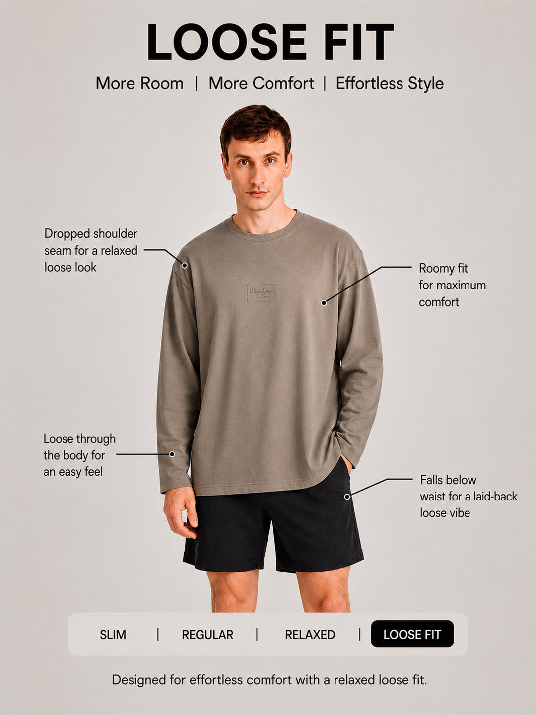 RELAXED FIT FULL T-SHIRT