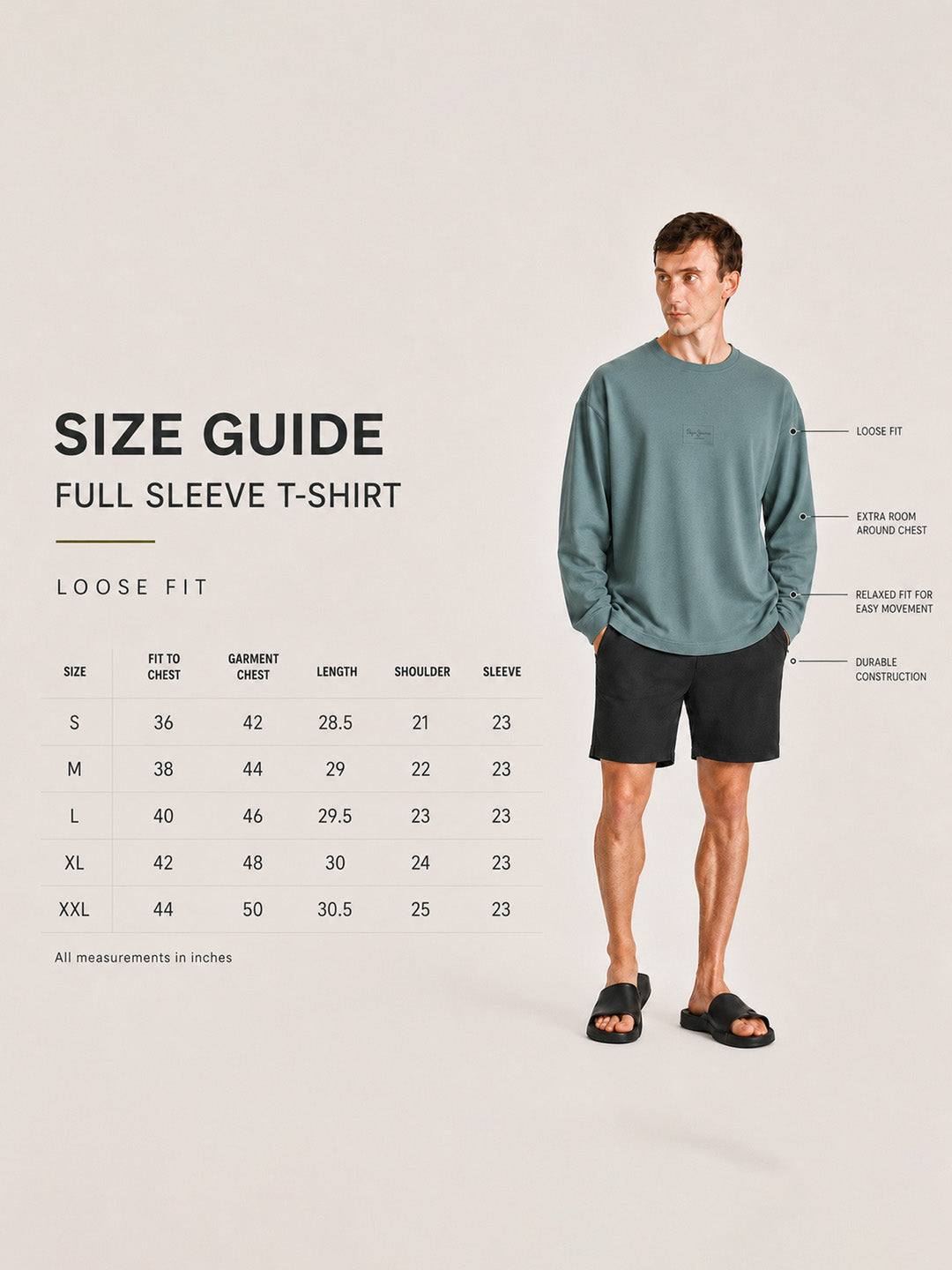 RELAXED FIT FULL T-SHIRT
