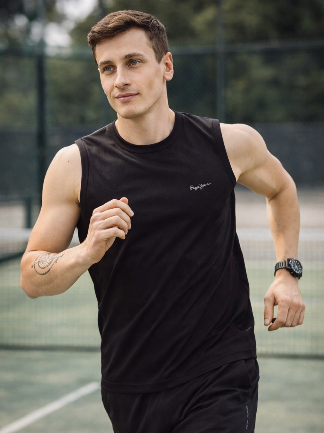 Men Cotton Sleeveless Gym Vest