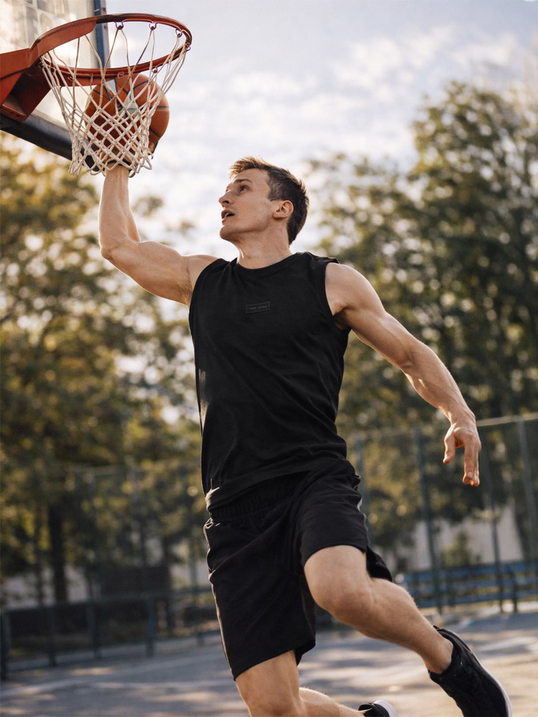 Men Cotton Sleeveless Gym Vest