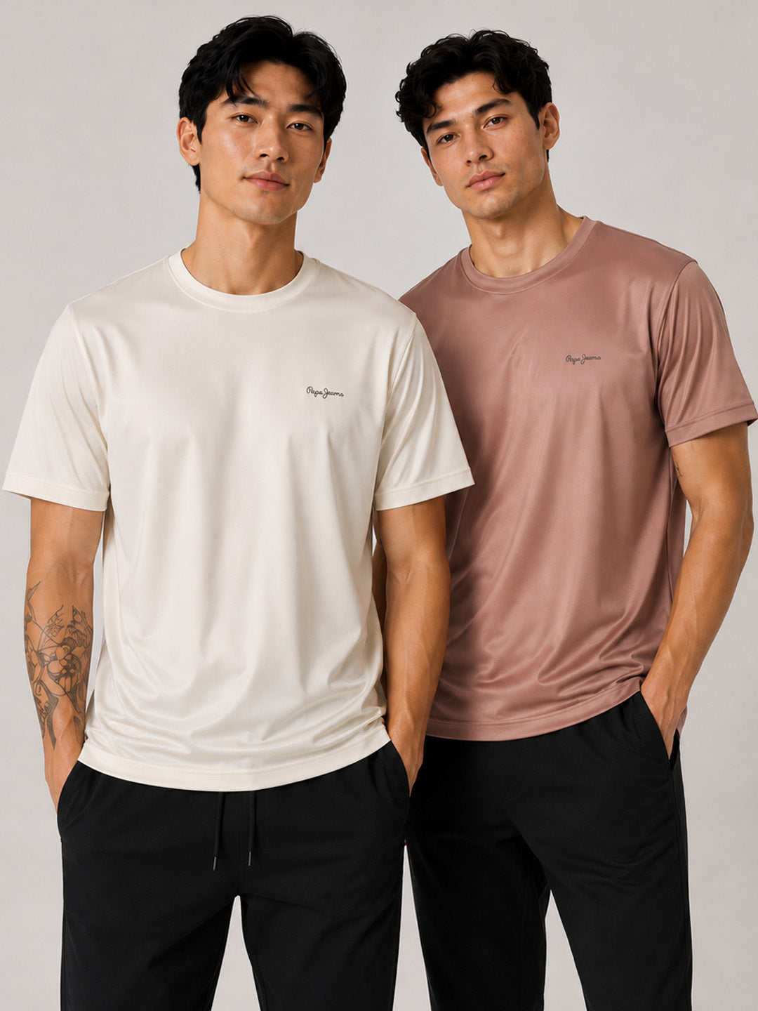Men Active T-Shirt (Pack of 2)