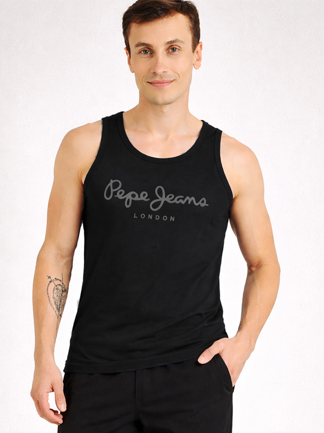 Men Cotton Sleeveless Gym Vest